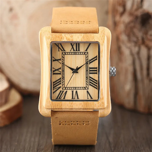 Montre en bois