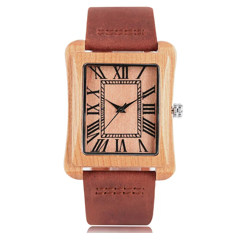 Reloj de madera