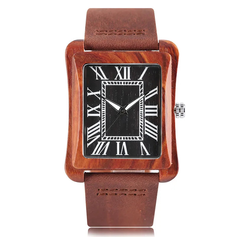 Reloj de madera