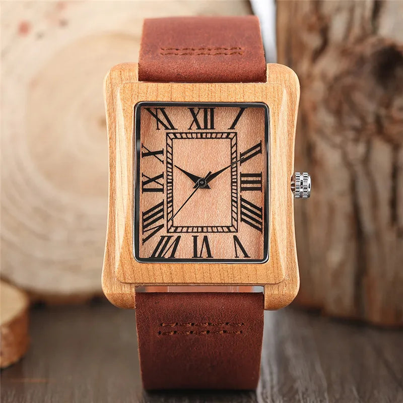 Reloj de madera