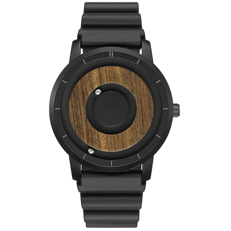 Reloj de madera de moda