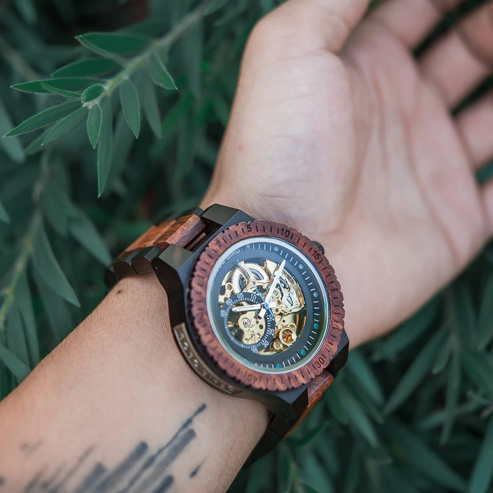 Vintage Wooden Watch