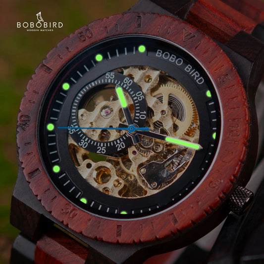 Montre Vintage en Bois