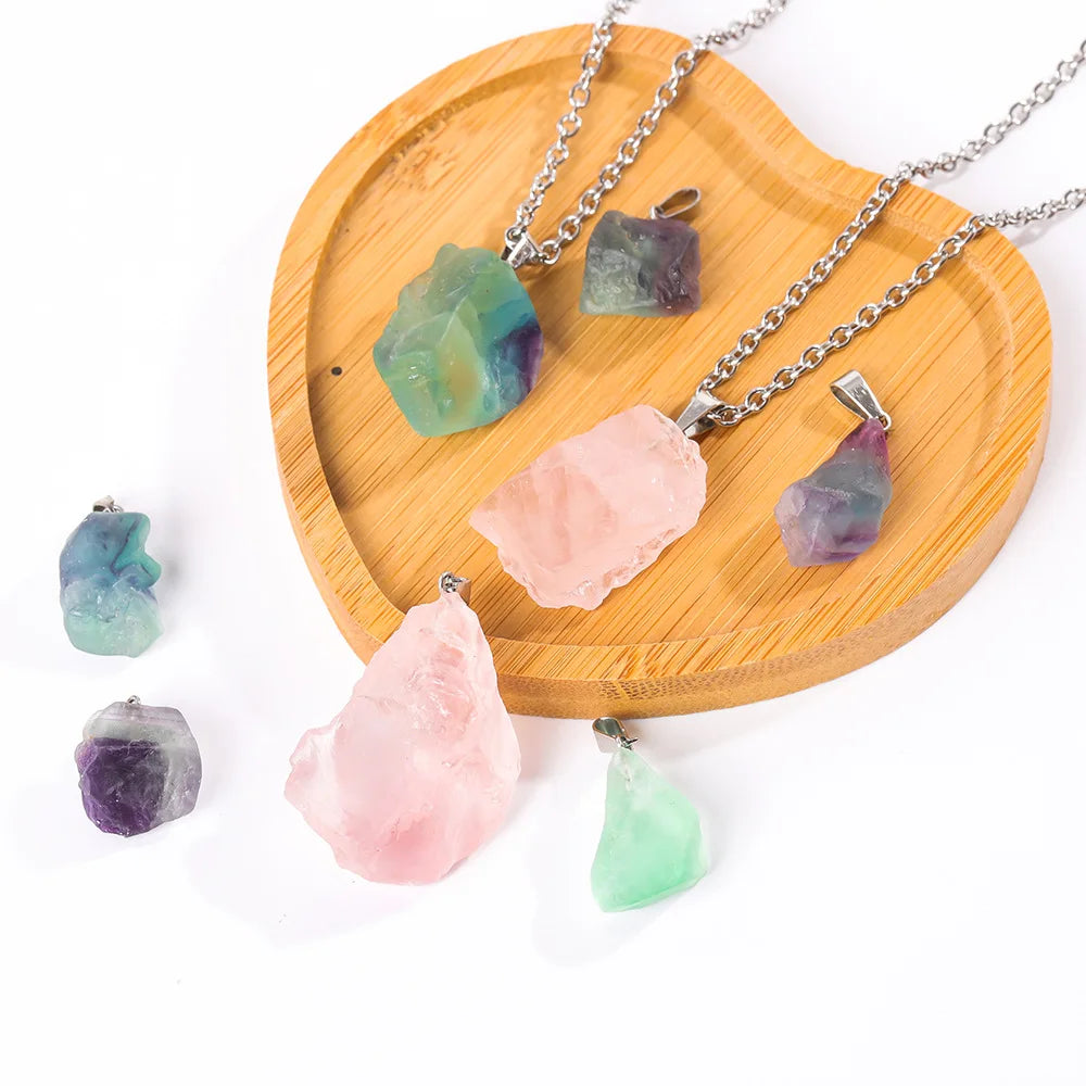 Fluorite pendant