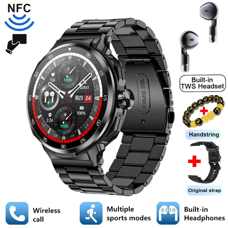 Smart Watch With Headphones