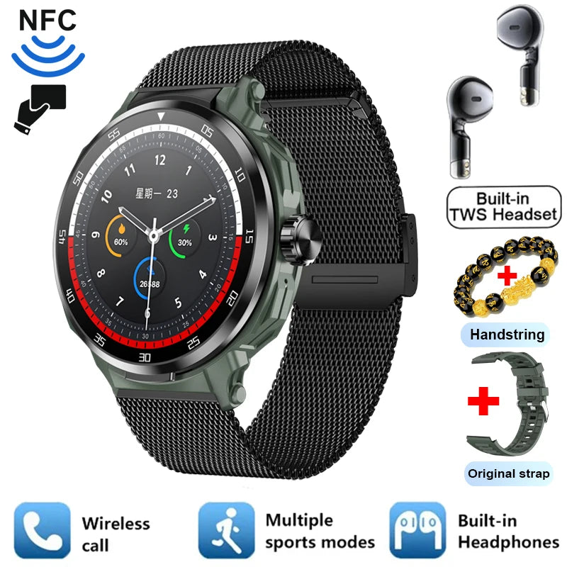 Smart Watch With Headphones