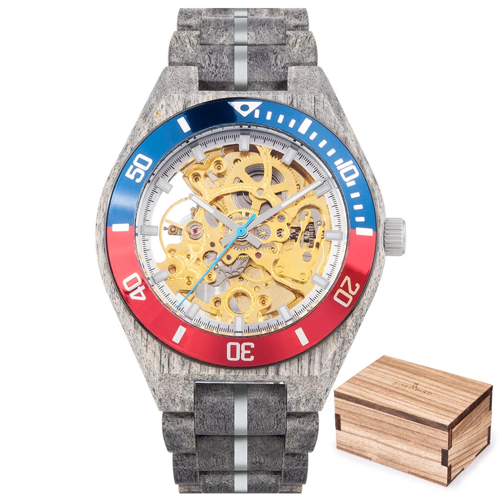 Montre Vintage en Bois