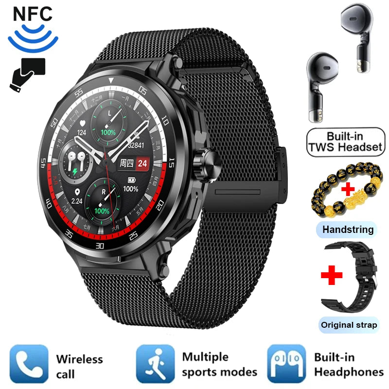 Smart Watch With Headphones