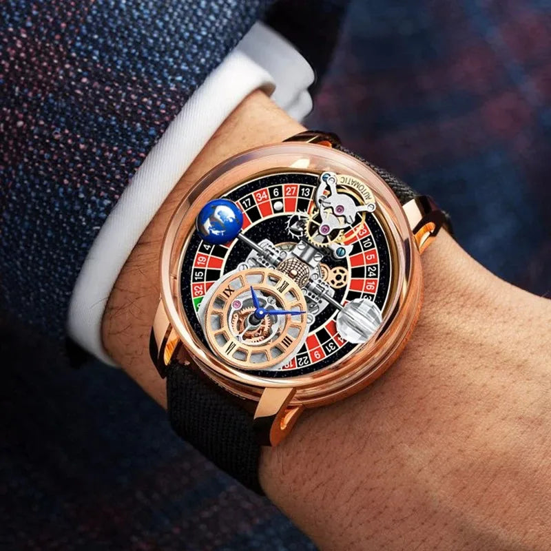 Fashion Tourbillion Watch