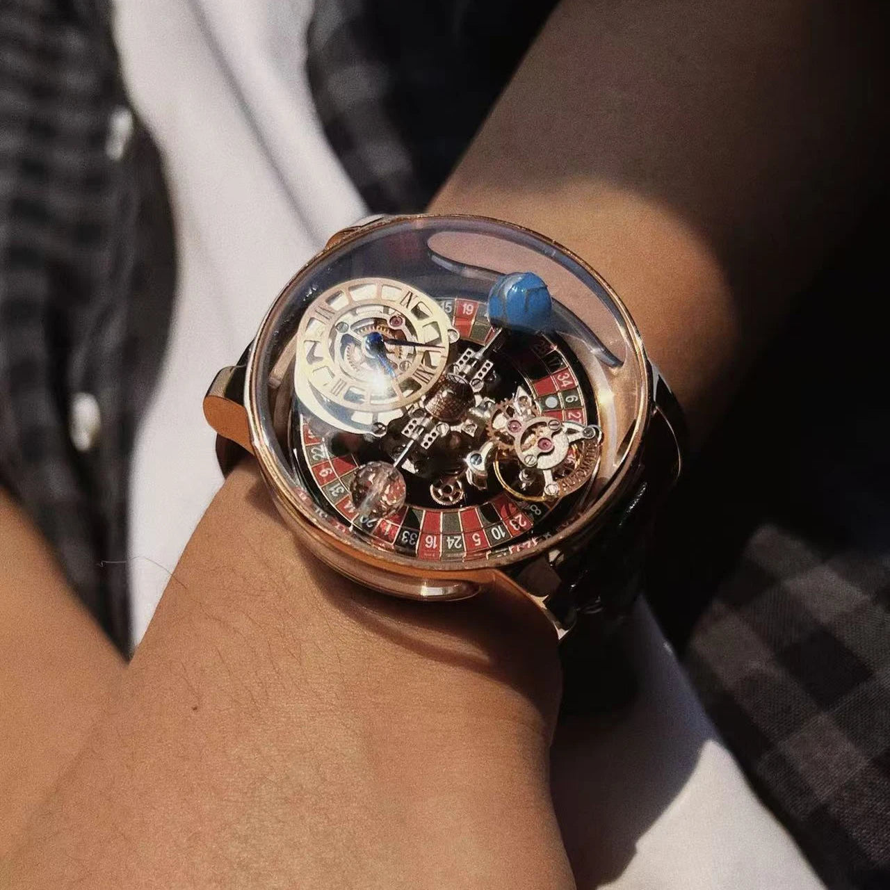 Reloj Tourbillion de moda