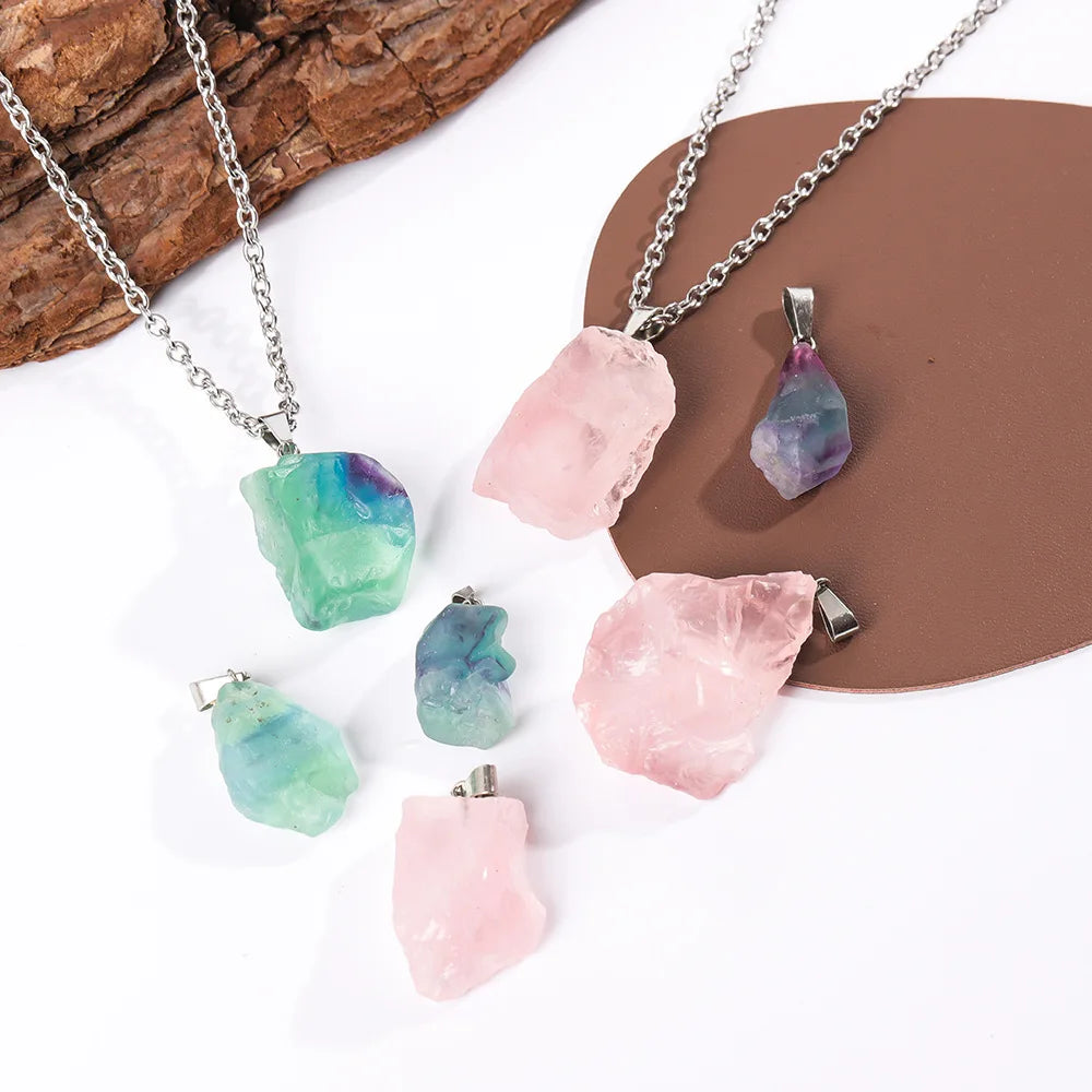 Fluorite pendant