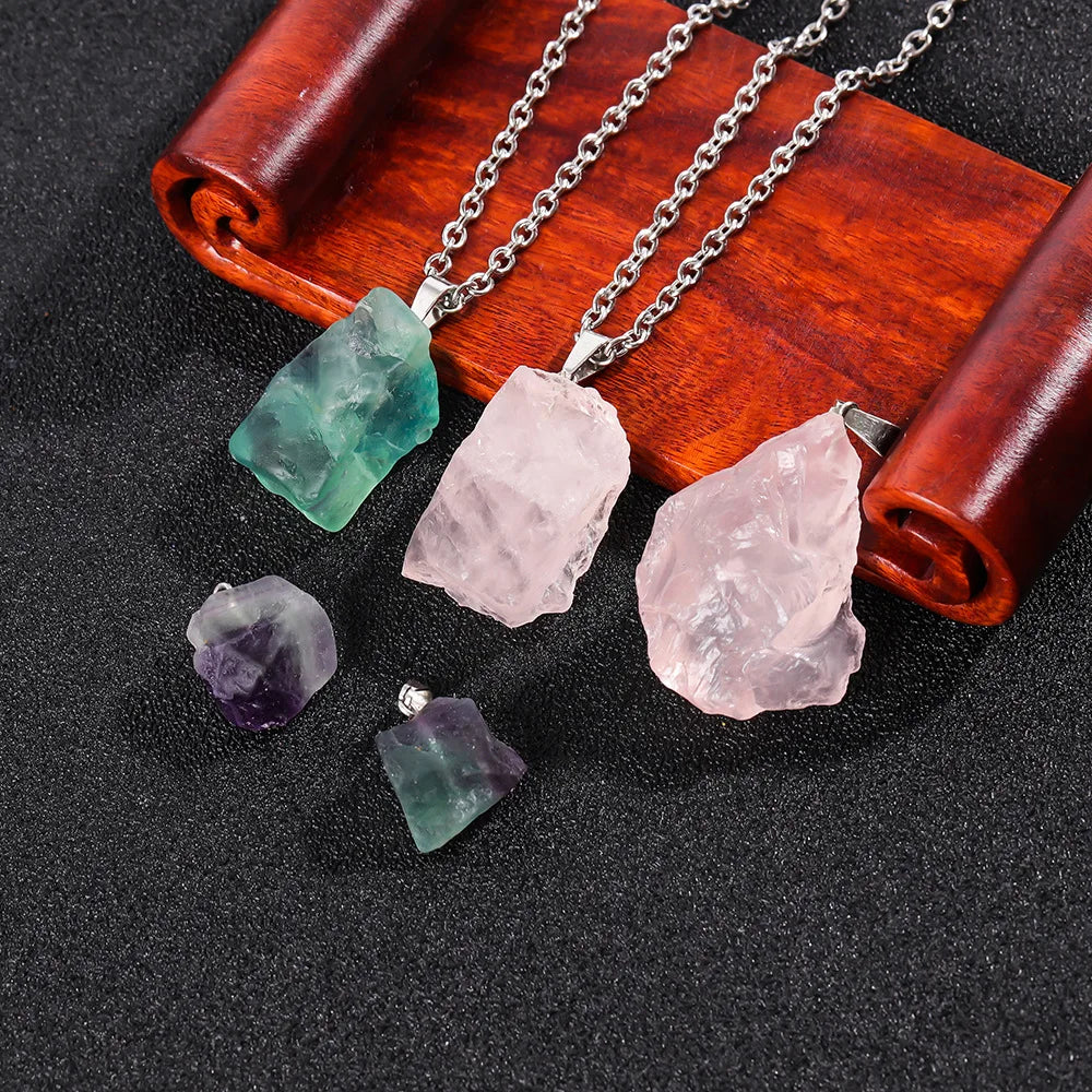 Fluorite pendant