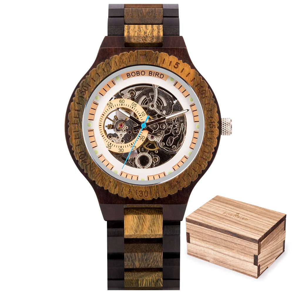 Montre Vintage en Bois