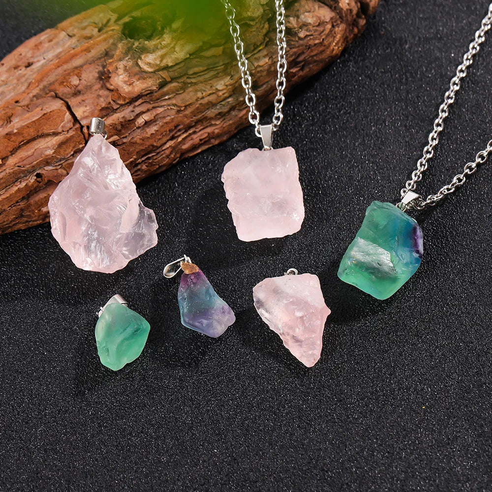 Fluorite pendant