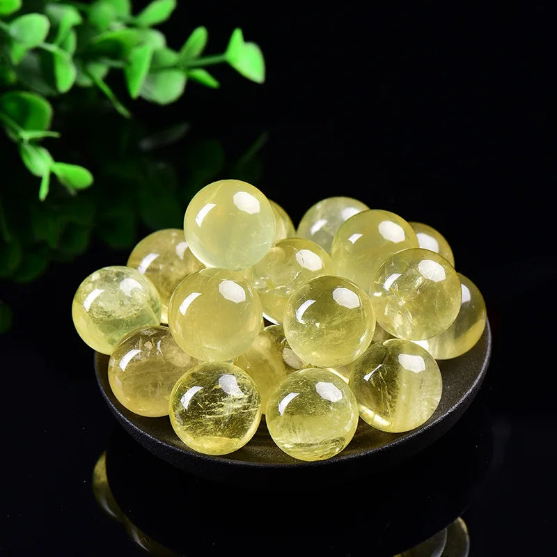 Unique Citrine Spherical Stone