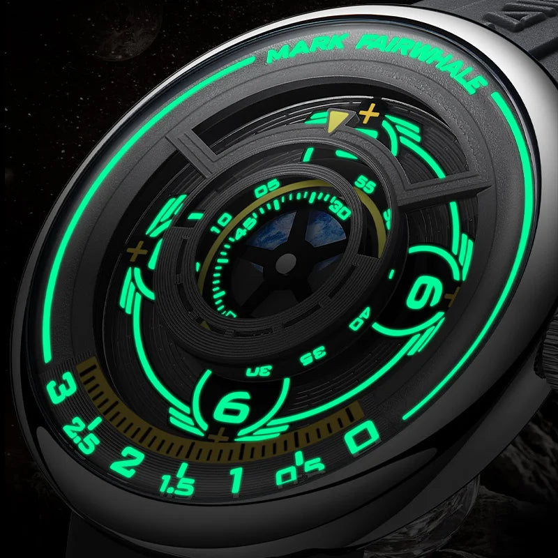 Unique 3D Planet Watch