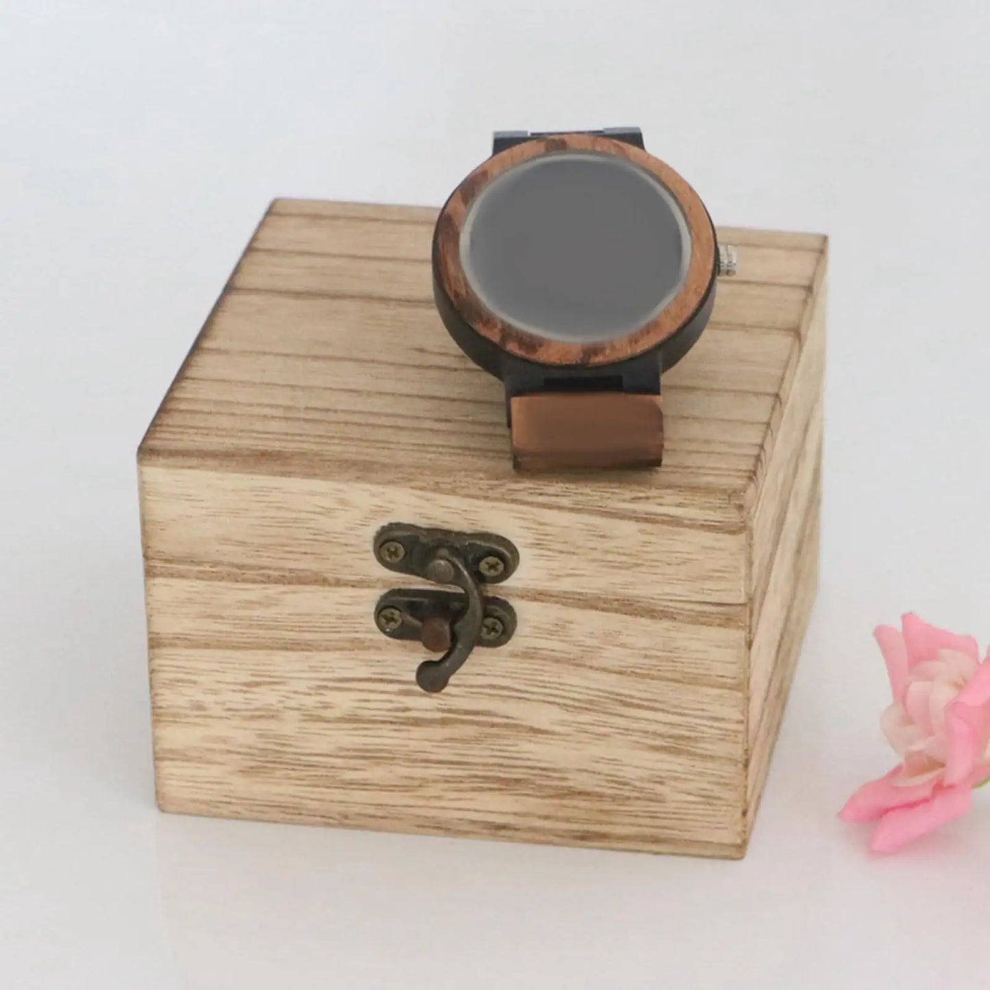 Reloj de madera