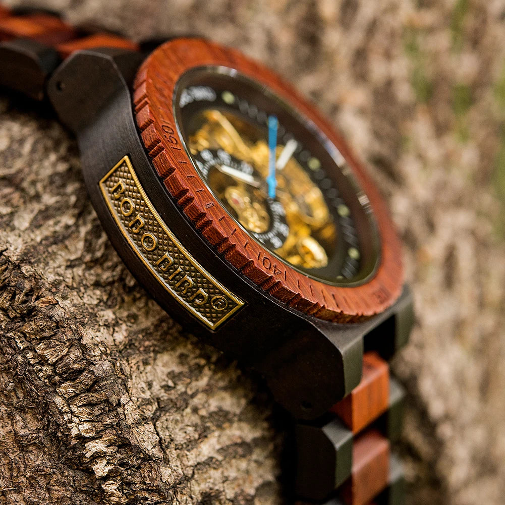 Vintage Wooden Watch