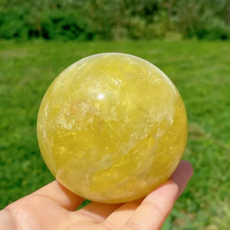 Piedra citrina única