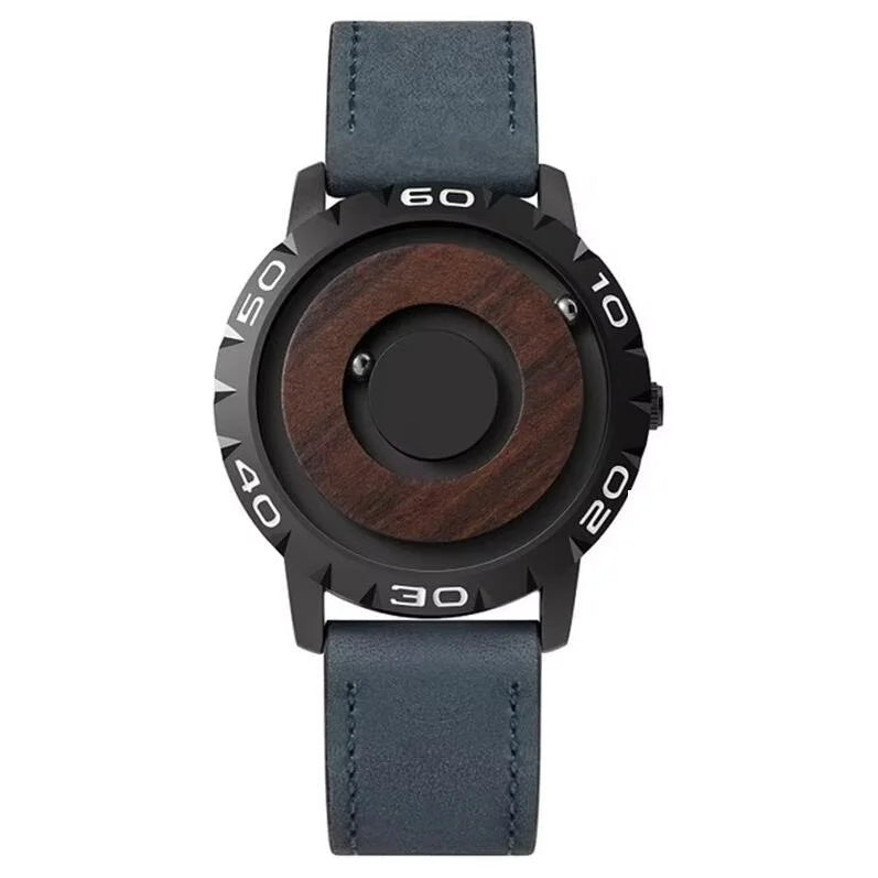 Wooden Magnetic Watch