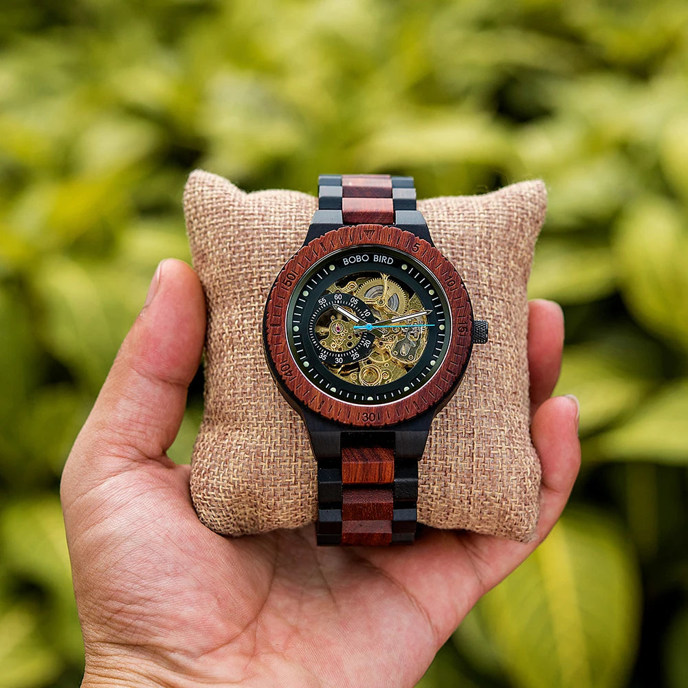 Montre Vintage en Bois