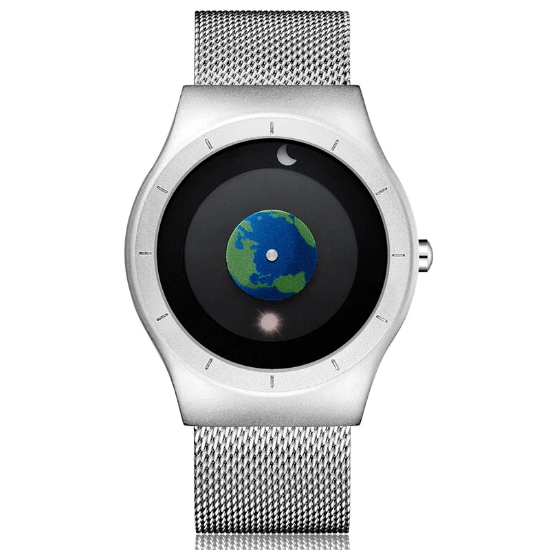 Reloj de moda con astronomía