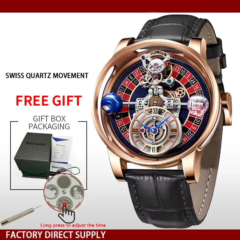 Fashion Tourbillion Watch