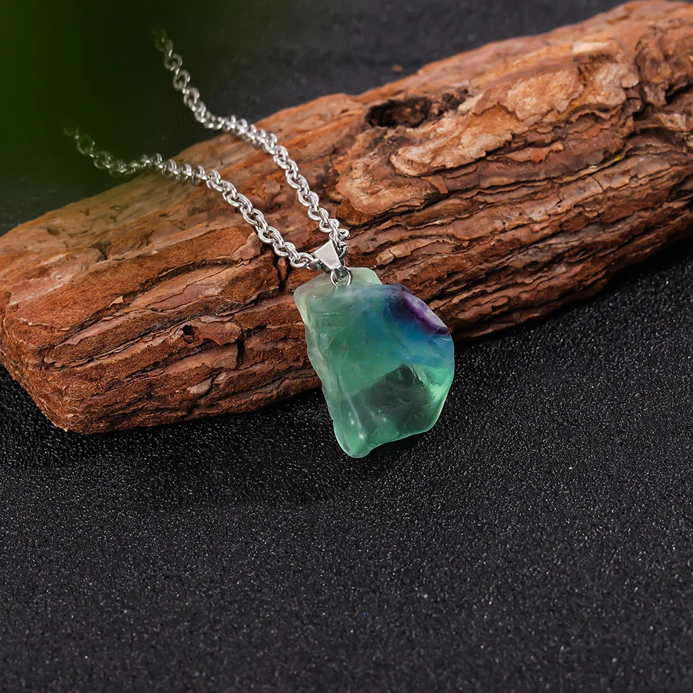 Fluorite pendant