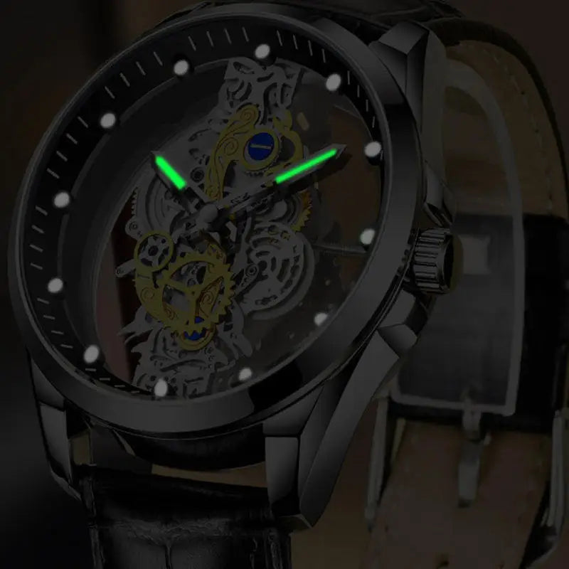 Skeleton Automatic Watch