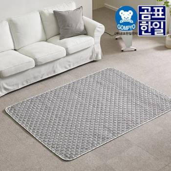 [곰표한일] EMF 탄소 카본매트 세미 플로우 그레이_더블