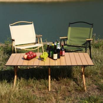 [보스위즈] 휴대용 경량 접이식 감성 캠핑 의자(중형/대형)