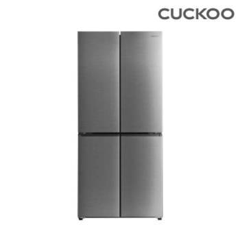 [쿠쿠] 미식 컬렉션 4도어 냉장고 실버 CRG-CNLR4820MS