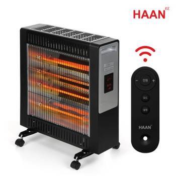 [한경희] 리모컨형 4단 석영관 히터 전기난로 HAAN-Q1000