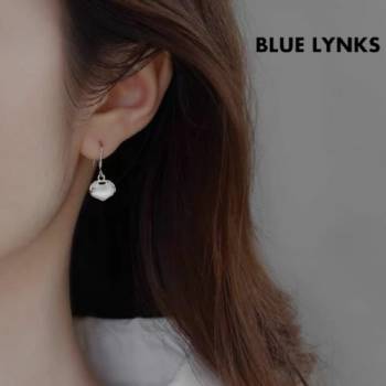 [블루링스] 실버 S925 럭키락 귀걸이 BLM-TNE01