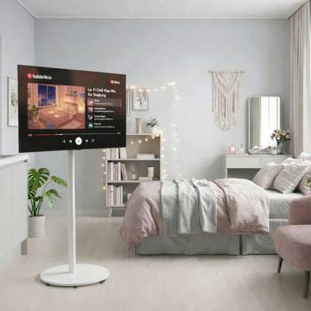 이지마운트 삼탠바이미 32인치 삼성 엘지 M5 M7 룸앤티비 모니터 이동형 스탠드 EZ MFC-150