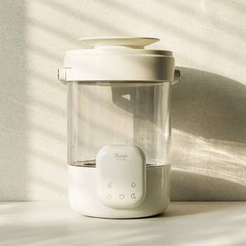 [데코아르] 블룸 물멍 스텐 304 가열식 가습기 TKC-10009 (전용 테이블 별도)