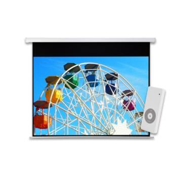 [엑스젠]  135인치 4:3 무선내장 전동스크린 EXZEN EV-A135R