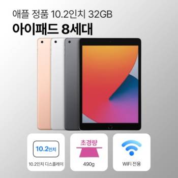 애플 아이패드 8세대 WIFI 32G 10.2인치 스페이스 그레이