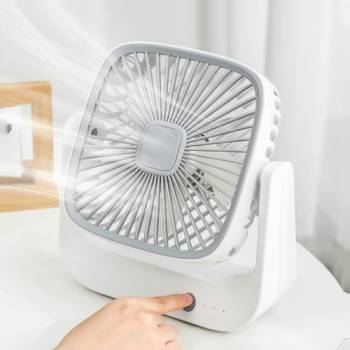 [밀튼] 8인치 휴대용 무선 데스크팬 ★ 여름 필수 아이템