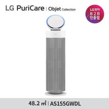 [LG] 퓨리케어 오브제컬렉션 에어로부스터 공기청정기 AS155GWDL