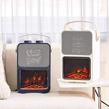 [마이템] 스테어 모닥불무드 PTC히팅 불멍히터 (네이비/화이트)