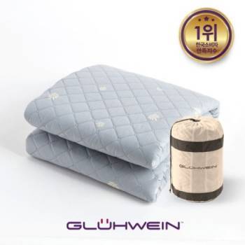 [글루바인] 전자파안심 좌우 분리난방 물세탁 전기요 퀸 (GKS-024)