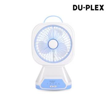 [듀플렉스] 충전식 LED 랜턴겸용 탁상용 선풍기 DP-180AF