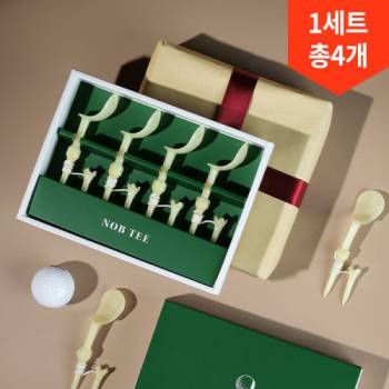 리카타 NEW 노비티 2.0 비거리 방향성 개선 마그네틱 골프티 기프트세트