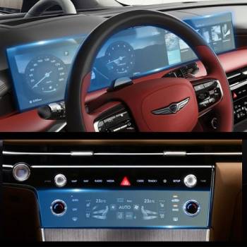 현대 기아 BMW 자동차 네비게이션 보호필름 저반사 지문방지(AG)(호환)