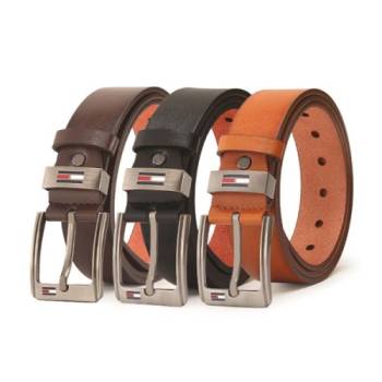 [트렌디] 심플 캐주얼 스타일 핀버클 벨트