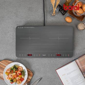 [보랄] 더 셰프 대형 더블 2구 인덕션 BR-D3500FS