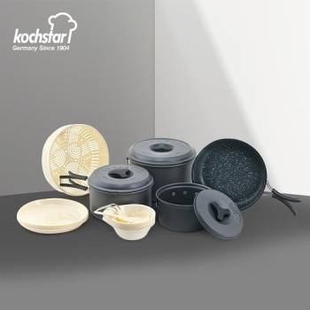 콕스타 블랙스톤 경질 코펠 6인용 +전용가방