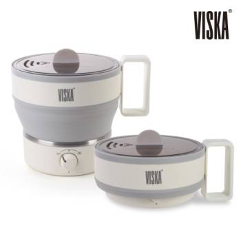 [비스카] 듀얼 폴딩 실리콘 멀티포트 VK-S2600NK