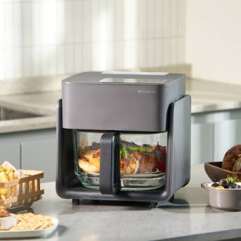 리퍼특가 [코슬리] 글라스 스팀 에어프라이어 4.2L